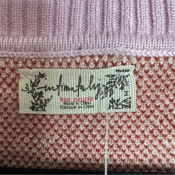 FREE PEOPLE Snow Bunny Bodysuit / Candy Combo Medium NWT Winter - Picture 9 of 10